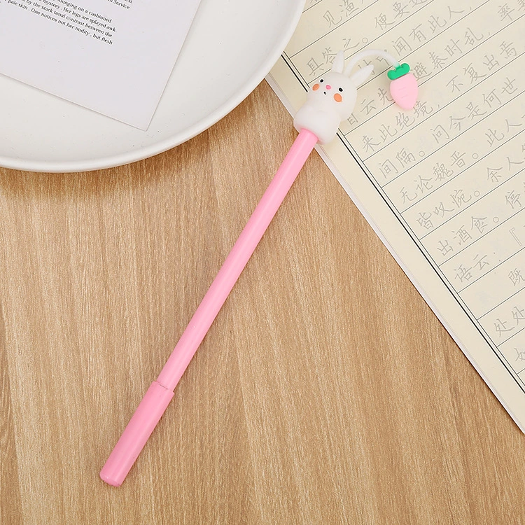 Cartoon Cute with Food Pendant Student Neutral Pen Black 0.5 Neutral Pen