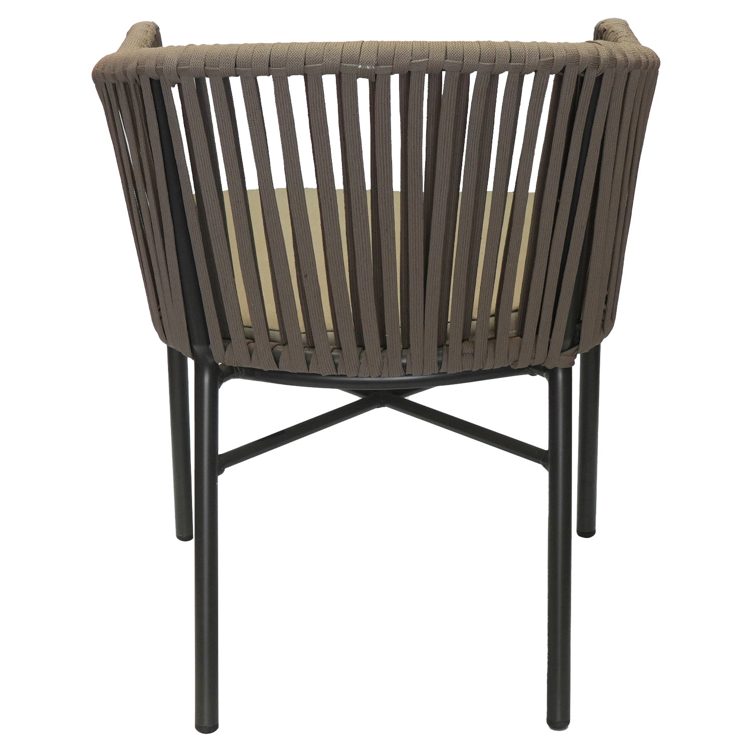 Outdoor Restaurant Stcakble Wicker Dining Cafe French Bistro Chairs Bamboo Cane Patio PE Rattan Garden Chair Outdoor Furniture