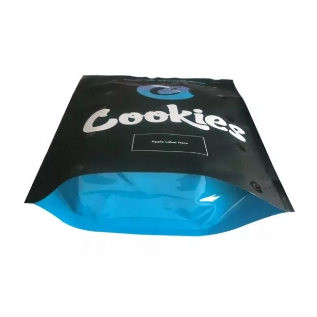 Custom Printed Ayw Plastic Food Packaging Smell Proof Jungle Boys Black Exit Child Proof Mylar Zipper Bag