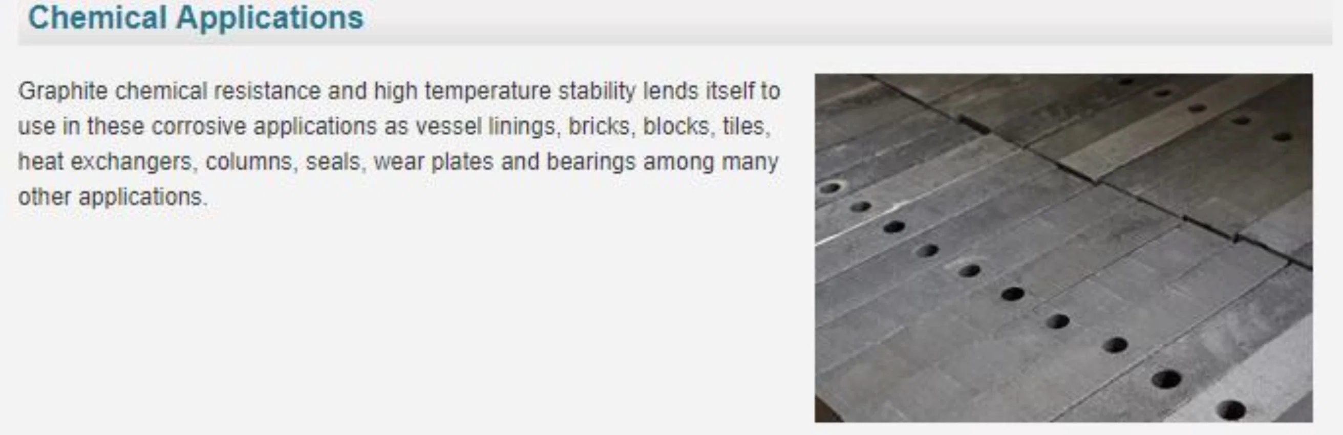 Impregnated High Density Graphite Electrodes