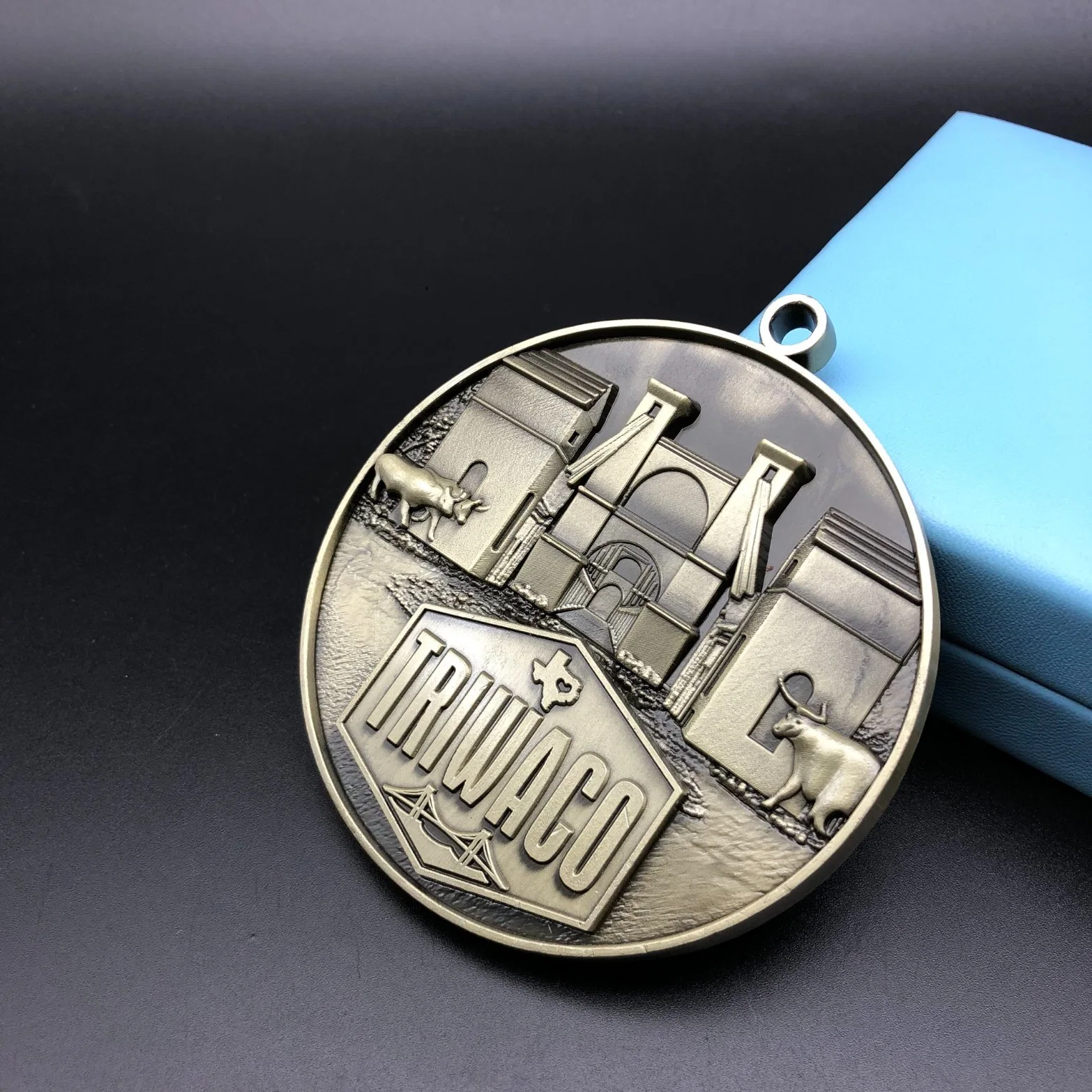 Logo personnalisé Sport médaille de métal pour cadeau souvenir