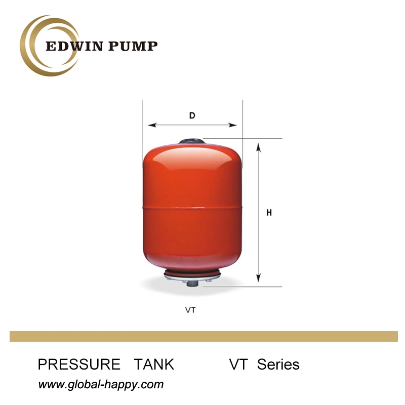 Vt Pressure Water Tank for Water Pump