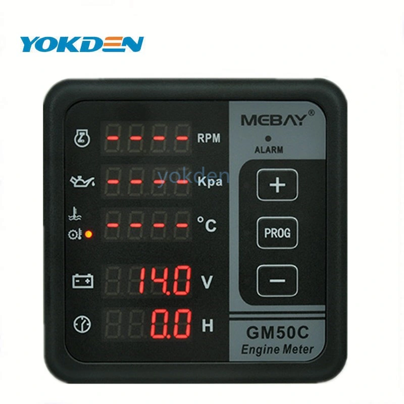 GM50c Power/Voltmeter Frequency Meter Panel Meter Can Support