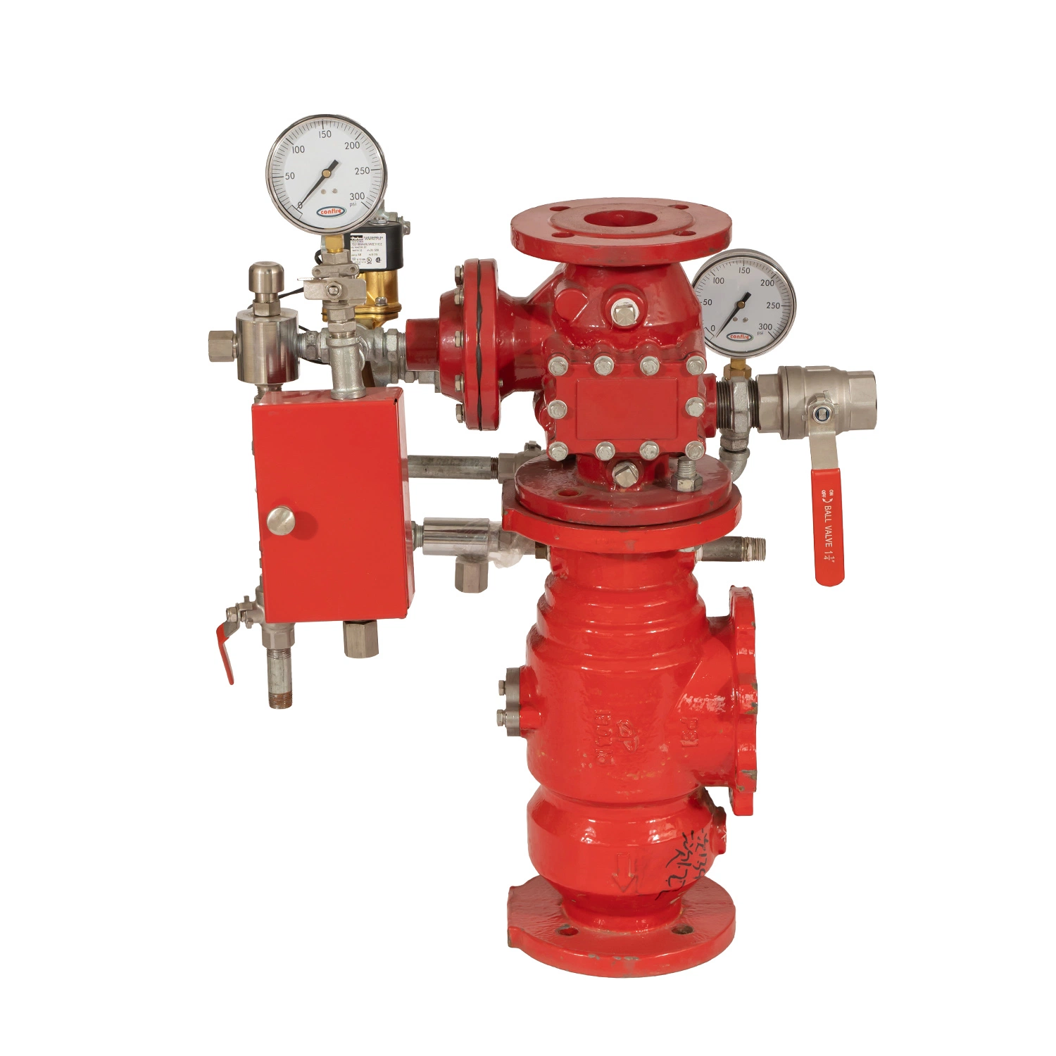 300psi Gate Valve Soft Wedge Ductile Iron Body Fire Fighting Use