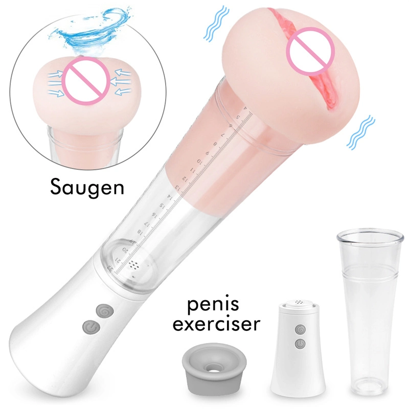 Sexo vaginal artificial Brinquedos Pussy Massajador Pênis Adulto Masturber Automática