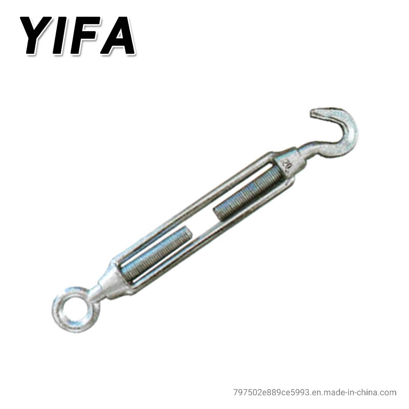Commercial Type Eye and Hook Malleable Turnbuckle DIN1480 Turnbuckle Stainless Steel Fastener