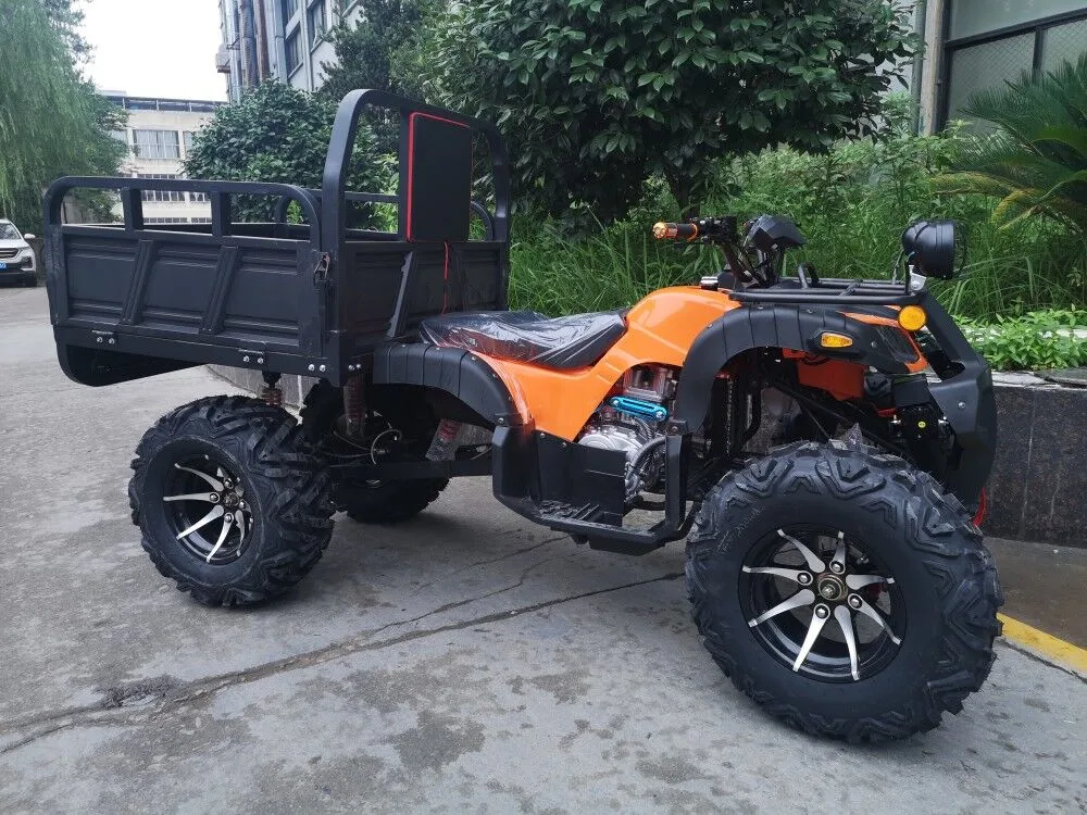 4X4 300CC grande puissance VTT peuvent être utilisées dans la plage, de la ferme. 300cc ferme avec Trailier VTT Quad