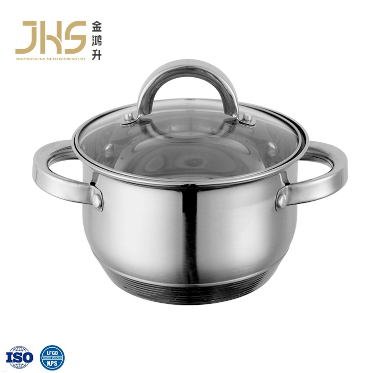 Inducción de 15 uds. de Acero Inoxidable utensilios de cocina ollas y sartenes 0,5mm Cooker no stick utensilios de cocina con leche de bote