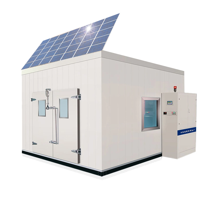 Solar Panel Powder Built-in Battery Deep Cold Freezer Room Storage