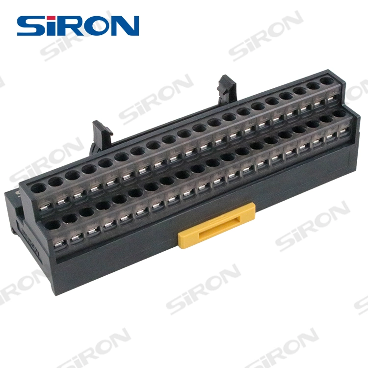 Siron Space-Saving Design 40 Pin Mil Plug Connector New Japanese General PCB Screw Terminal Block