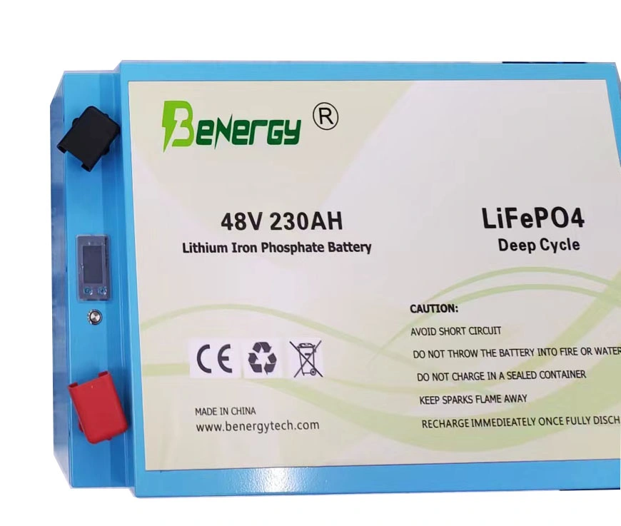 Rechargeable Lithium Ion 48V 60ah, 100ah, 160ah 230ah Lithium Batteries for Boat Marine Golf Cart Forklift