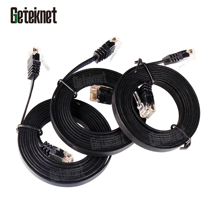 L'ordinateur de câblage GCabling utilise un connecteur RJ45 gaine PVC fil de cuivre CAT6 CORDON de raccordement DE CÂBLE réseau intérieur UTP CAT6