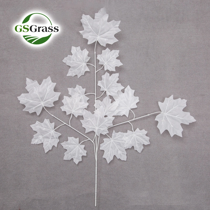 Ornamental Fabric Leaves, Kinds of Decorative Flowers with High Dense for Home, Garden, Store, Office