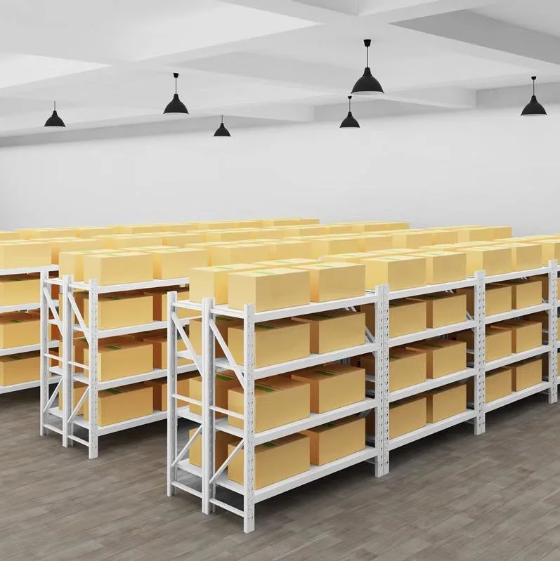 Chinese Slippers Industrial Adjustable Metal Pallet Rack Warehouse/ Storage/Display/Goods/Supermarket Boltless Shelf with 3 or 4 Tiers