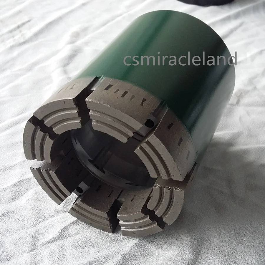 Bq Nq Hq Pq Impregnated Diamond Core Drill Bit for Mining/Mineral Wireline Exploration