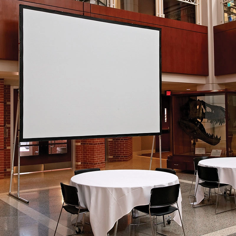 300" Fast-Fold Front/Rear Projection Screen/Fast Fold Screen/Large Outdoor Projection Screens