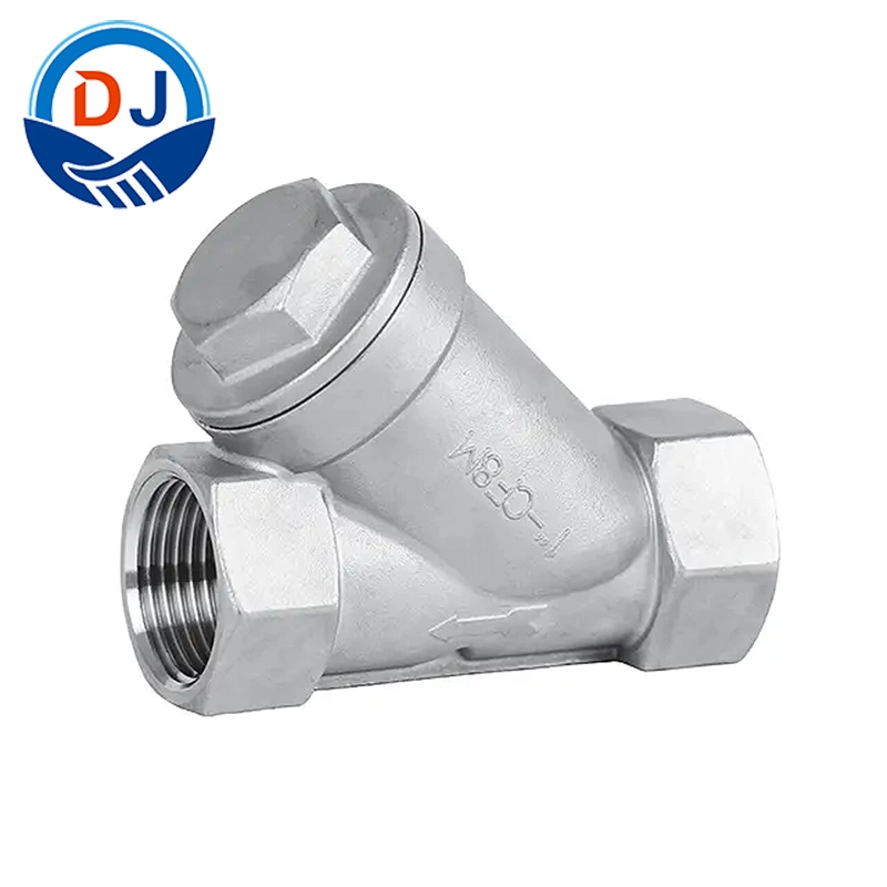 خيط من الفولاذ المقاوم للصدأ للخدمة الشاقة CF3 Y-Strainer 1000 رطل لكل بوصة مربعة W. G NPT/BSP