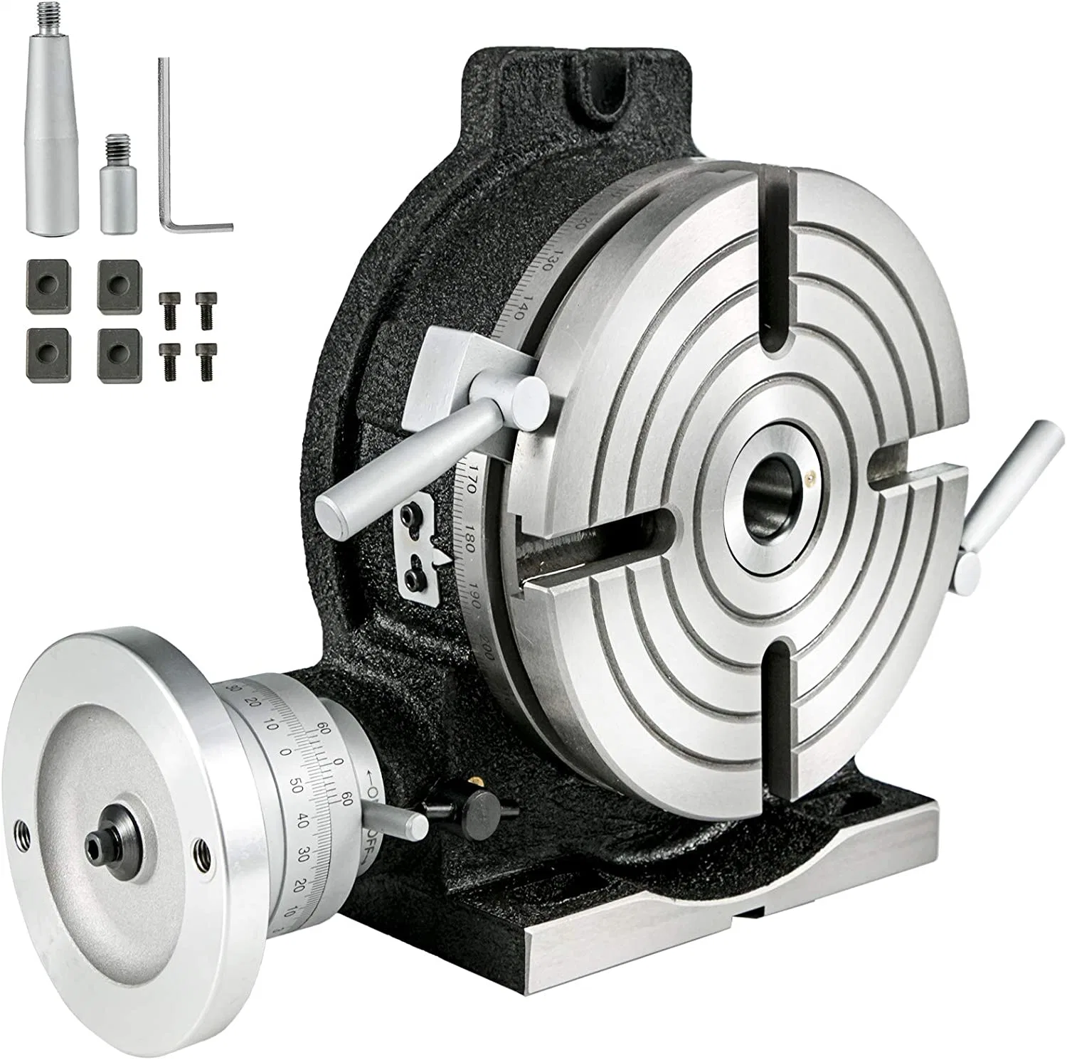 Mesa rotativa manual de alta calidad Tsl250 para máquina de perforación, tamaño de mesa 250