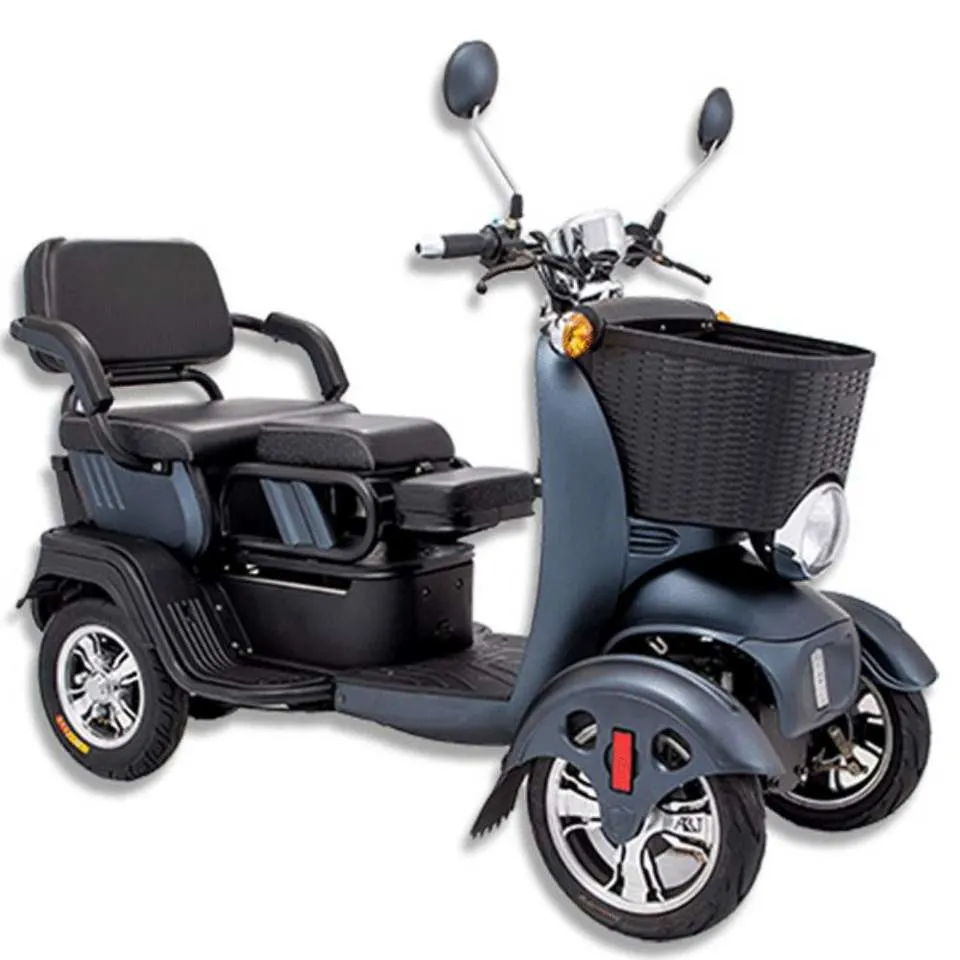 Electric Mobility Handicapped Scooter for Disabled Elderly Foldable Light Weight 4 Wheel Mobility Scooter