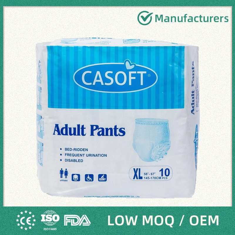 Whole Sales OEM High quality/High cost performance Disposable Adult Briefs Diaper for Elderly with CE FDA ISO13485