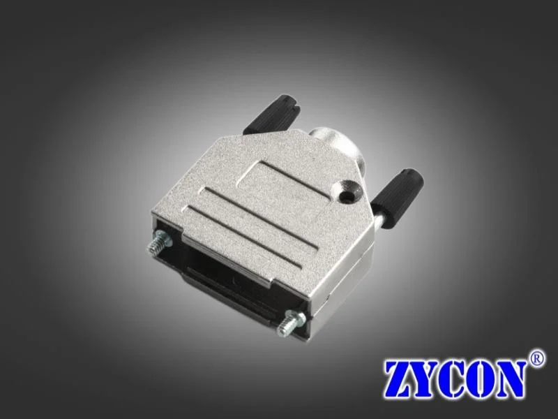 D-SUB 15pin Zinc Metal Alloy Shell with Long Screw Connector