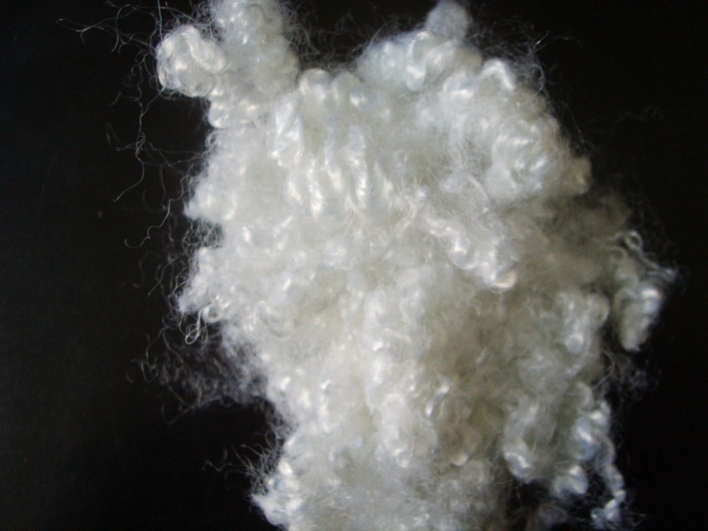 15d x 64 mm creux de fibres discontinues de polyester de silicium conjugué