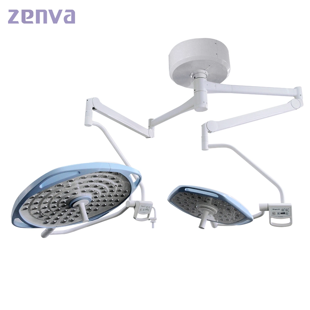 2023 Hot Sale Surgical Lamp Operation Room Lamps for Export Shadowless Ot Double Arm Lamp 7500/5500