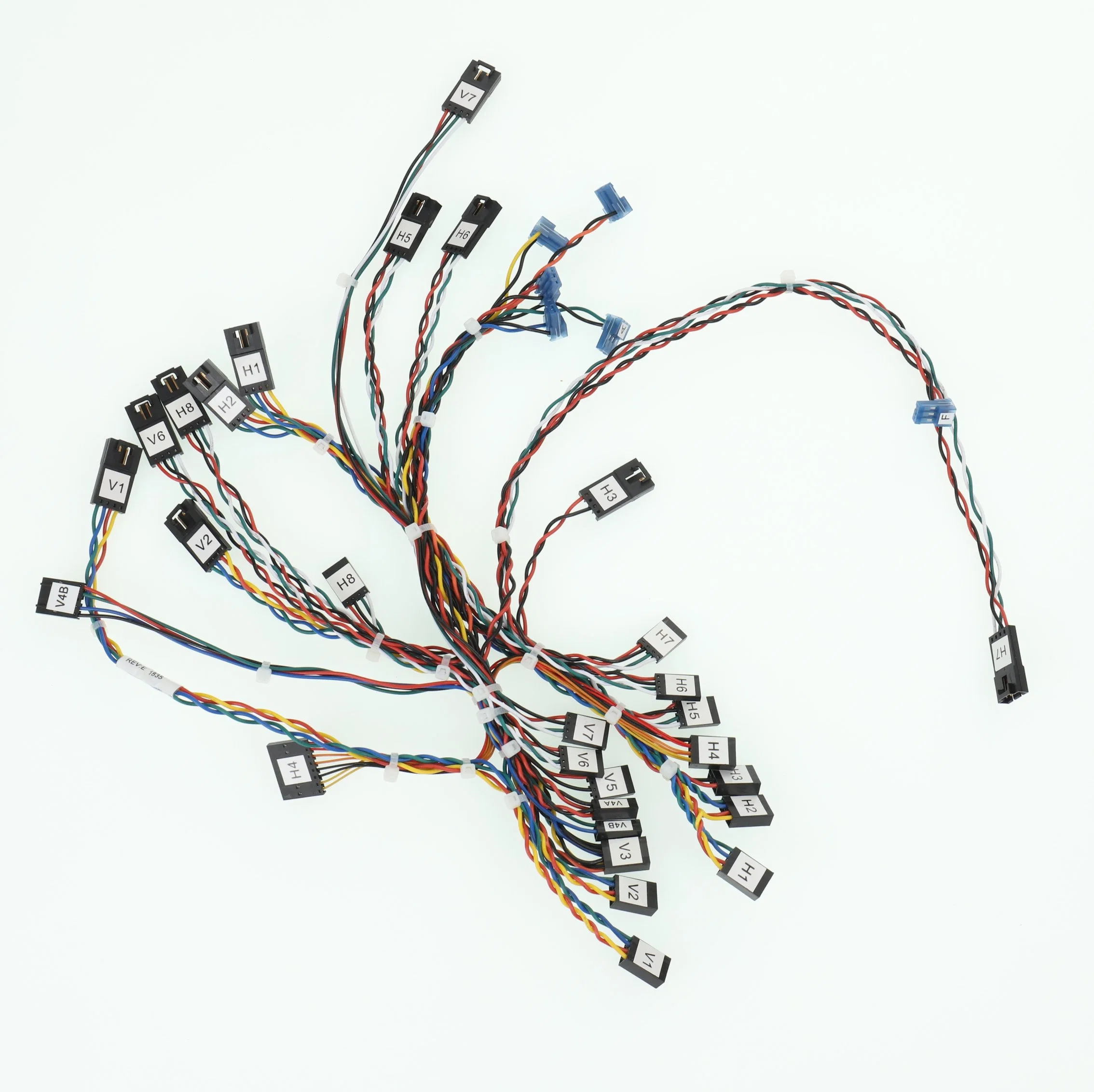 Assemblage de câbles électriques utilisant un connecteur Molex pour le faisceau de câblage principal du jeu.