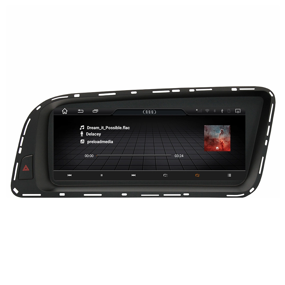 Sistema de audio para coche Android 10 de 8,8 pulgadas para Audi Q5 2009 2010 2011 2012 2013 2014 2015 2016 2017 DVD Coche para el jugador