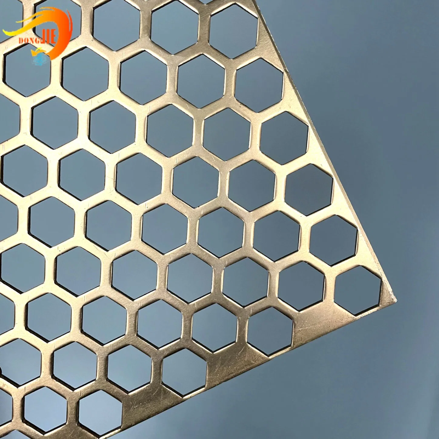 Corrosion Resistance Ceiling Panels Hexagonal Perforated Steel Sheet