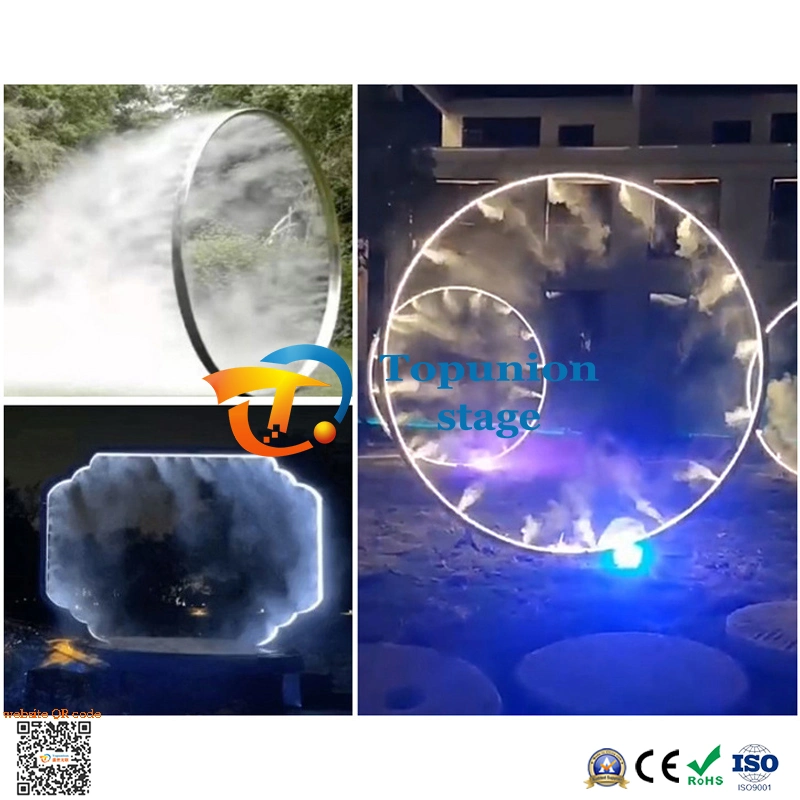 Size OEM Water Mist Forest Channel Door Farm Mist Forest System Night Decoration LED Light