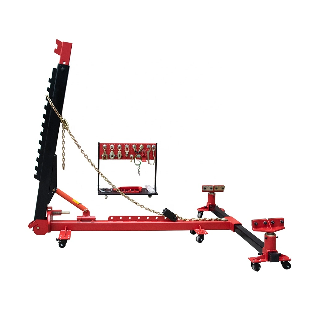 12mm Thick Chain Car Chassis Straightening Machine Straightening Bench