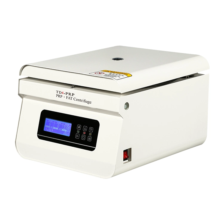 Basse vitesse portable Micro Matériel de laboratoire médical de centrifugeuse de laboratoire de centrifugeuse beauté Cosmétique centrifugeuse PRP de laboratoire de bureau