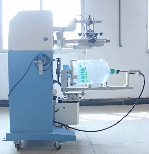 Semi-Automatic Screen Printing Machine for 5 Gallon Water Bottle