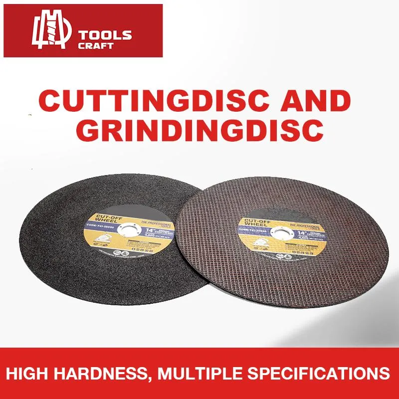 Resin Bond Cutting Discs and Grinding Disc Used to Cut-off Wheels in Grinding