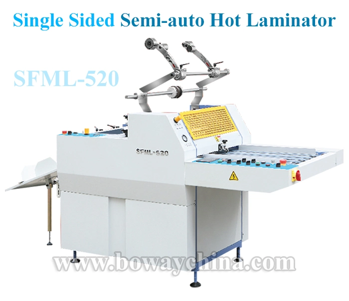 500mm Semi-Auto Thermal Hot Roll Film A3 A4 Paper Laminator Laminating Machine