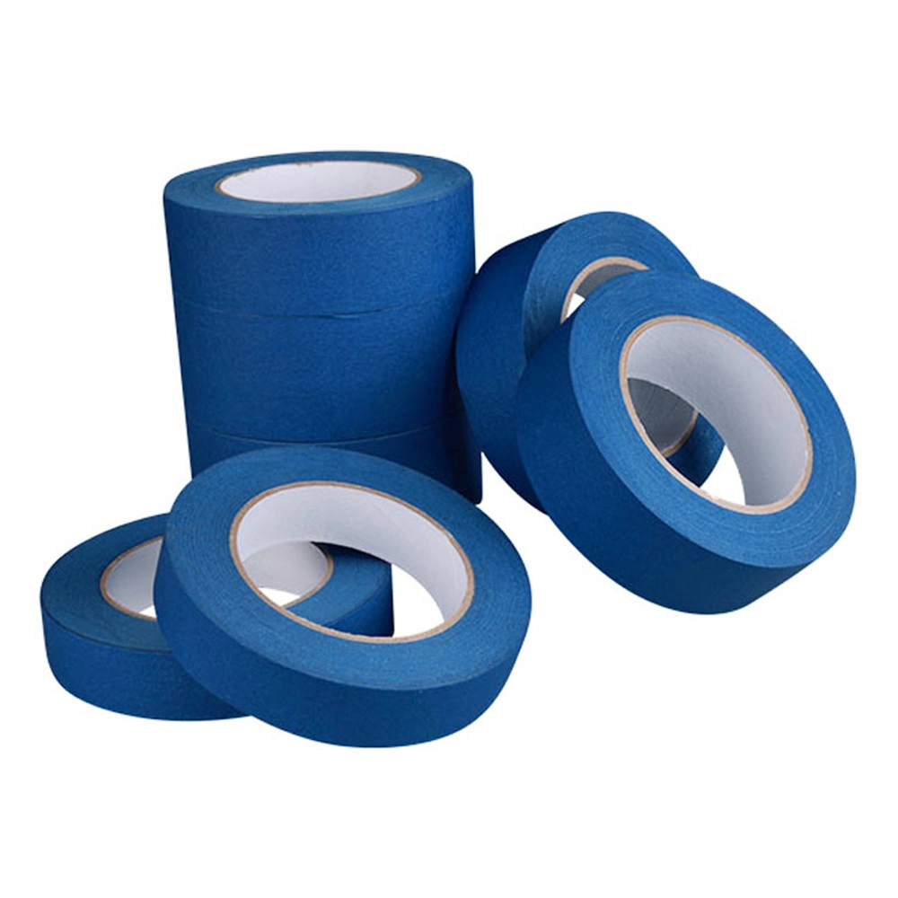 General Use Painting Colored Waterproof Single Sided Rubber Masking Adhesive Tape