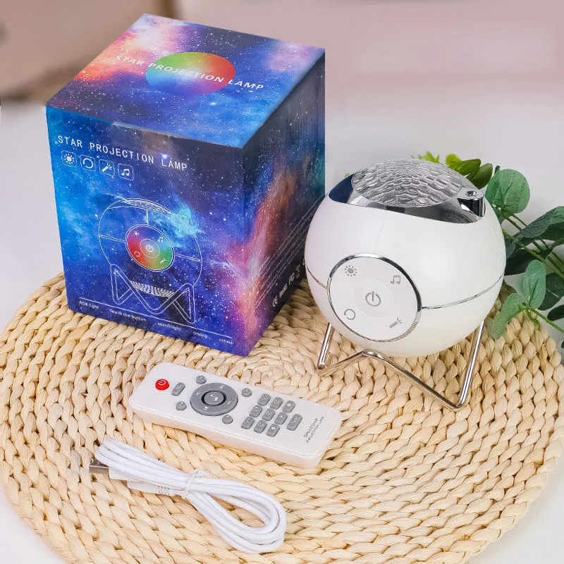 Popular Beauty Multicolor Music Kids Child LED Light Portable Mini Projector