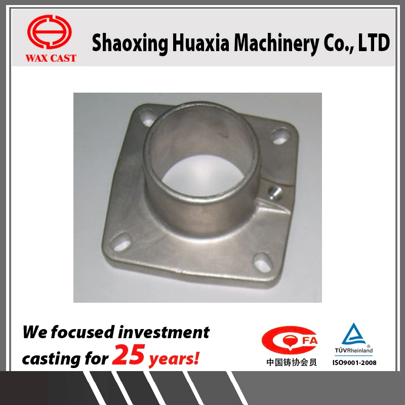 Investment Casting Lost Wax Casting Precision Casting Stainless Steel Valve Parts Adapter Flanges