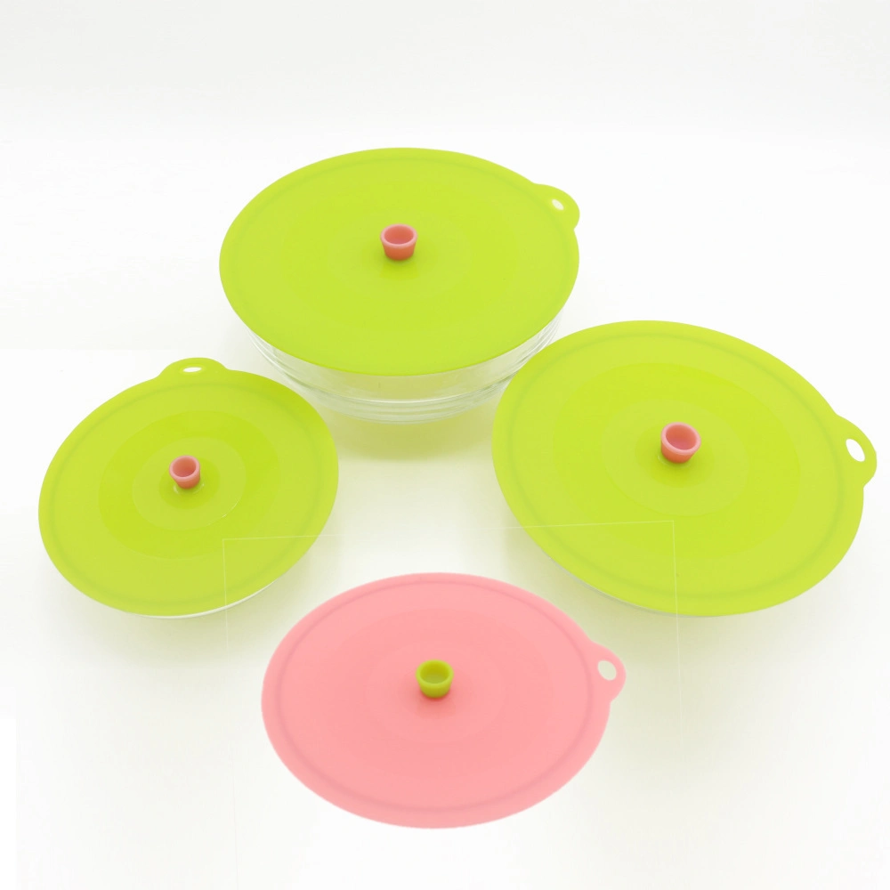 OEM ODM Leak-Proof Dustproof Silicone Microwave Cover Silicone Suction Pot Covers