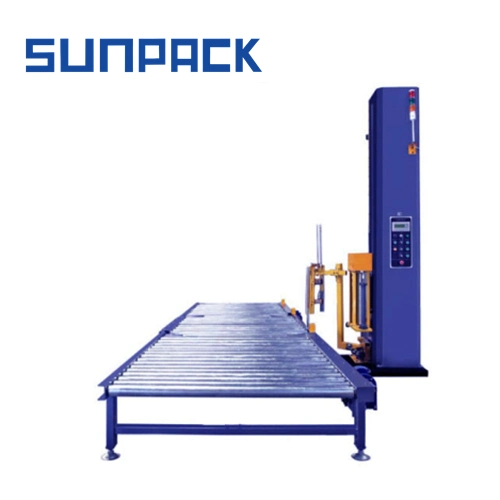 High quality/High cost performance  Stretch Film Wrap Machine Conveyance Line Pallet Wrapping Machine