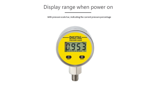 Low Power Consumption Design Digital Pressure Gauge