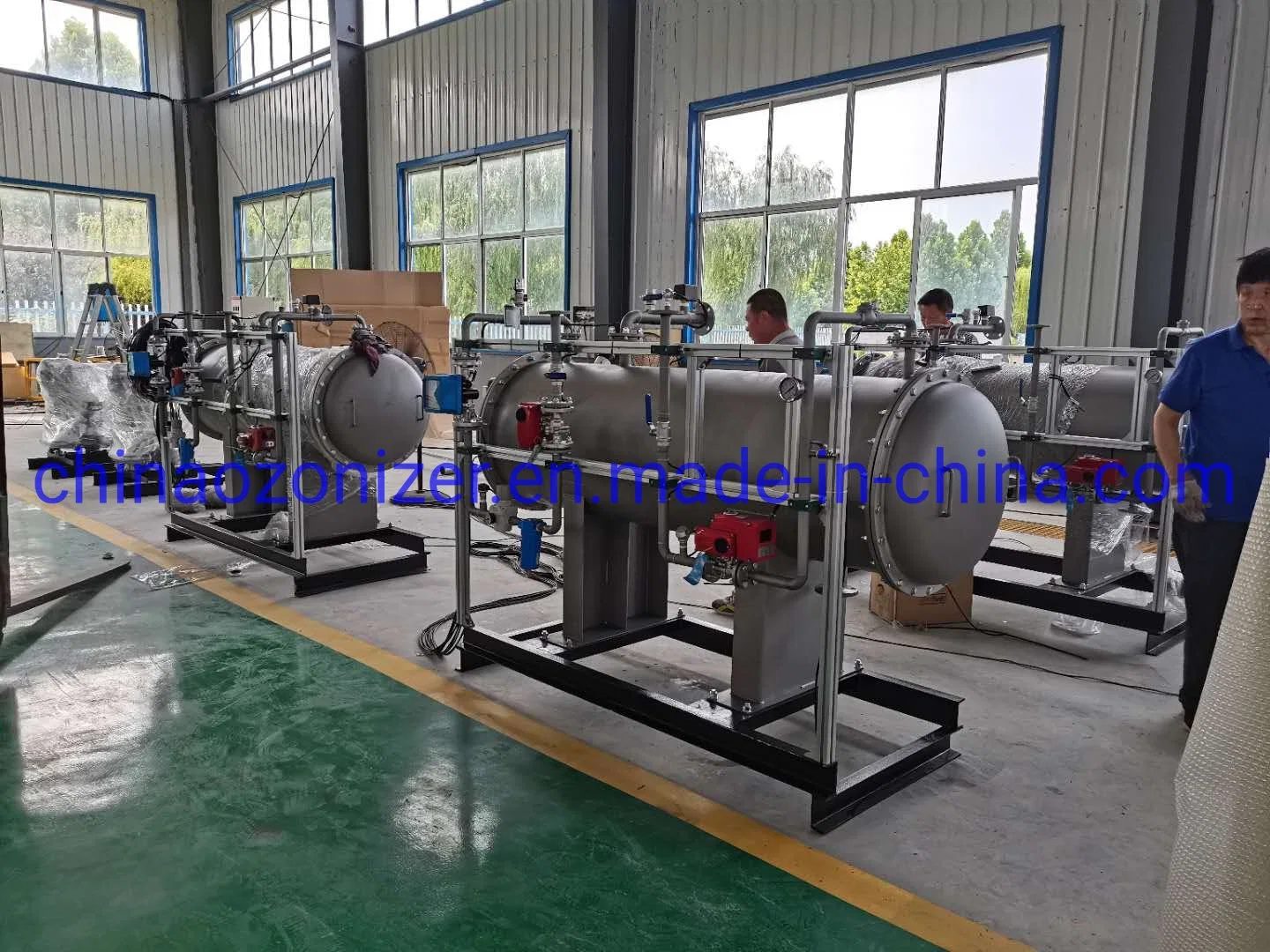 1kg-5kg/H Oxygen Source Large Industry Ozone Generator for Waste Water, Sewage, Effluent Water Treatment, Air Disinfection, Food Sterilization