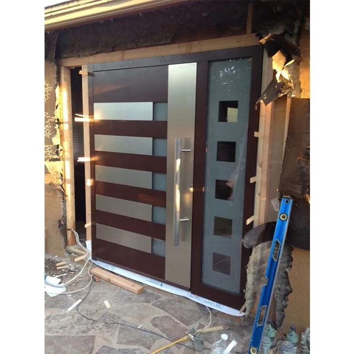 Exterior Entrance Front Main Gate Steel Security Doors Modern Residential