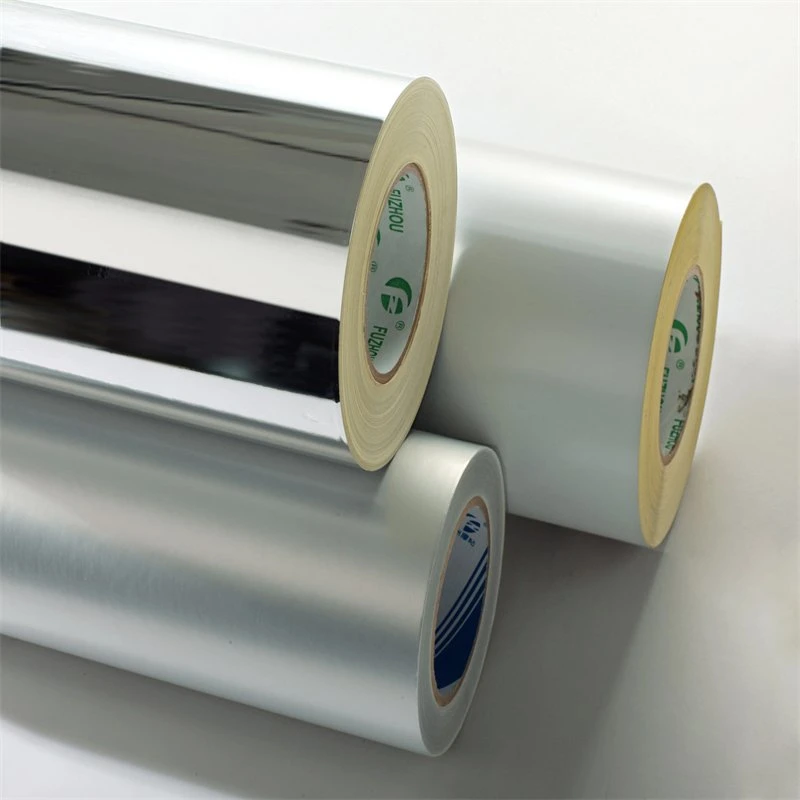 Chine Fabricant CPP/PE/BOPP/PET film métallisé pour emballage VMPET &amp; Film VMCPP et film polyester et film Vmbopp
