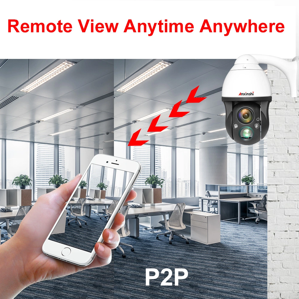 36X Network Camera with Sony 327 Starlight Sensor Core-Tex Technology Integration in Synchro Zoom Varifocal IR LED IP PTZ Camera Night Version 500m