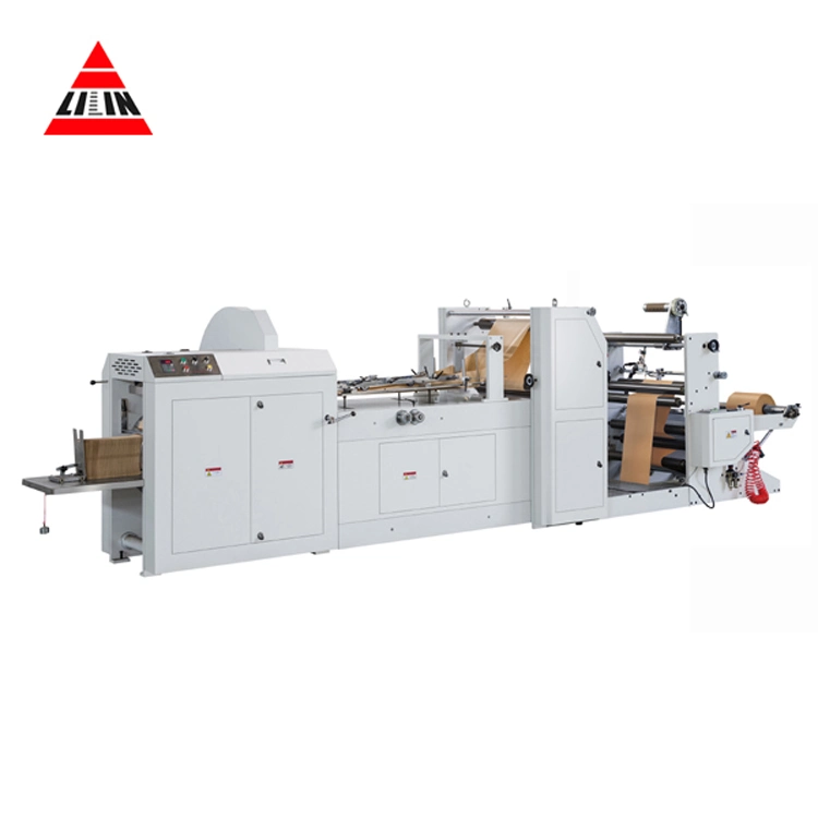 Double Servo Motor Bread Bags Lilin V-Bottom Paper Bag Machine