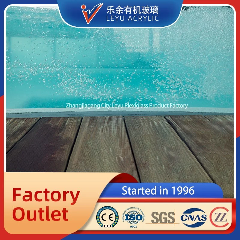 Transparent Clear Acrylic Bbove Ground Swimming Pool & Accessories Panel