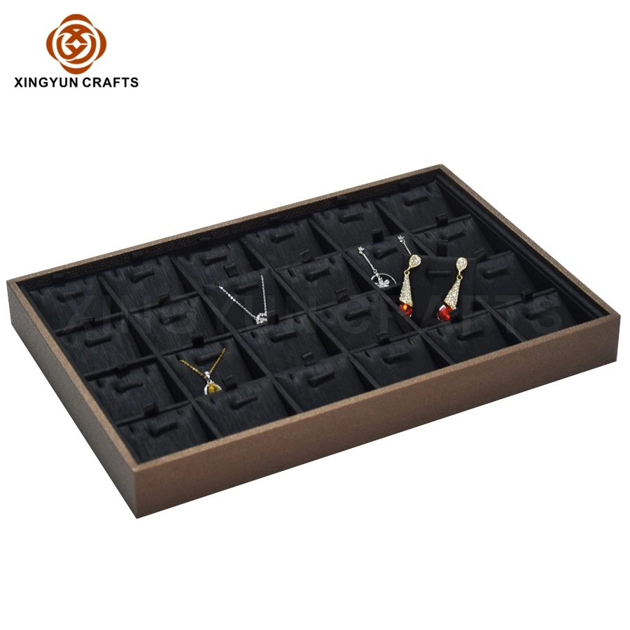 Custom Wooden Gift Jewelry Box Display Wholesale/Supplier High quality/High cost performance  Earring Pendatn Jewelry Stand Display