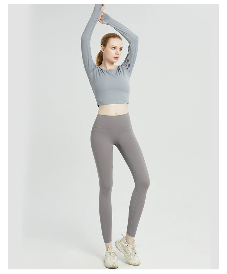 Ropa de yoga para mujer Deportes Lulu traje de gimnasio ropa de entrenamiento sin costuras Ropa deportiva para mujer